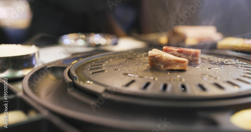 Korean barbecue grill