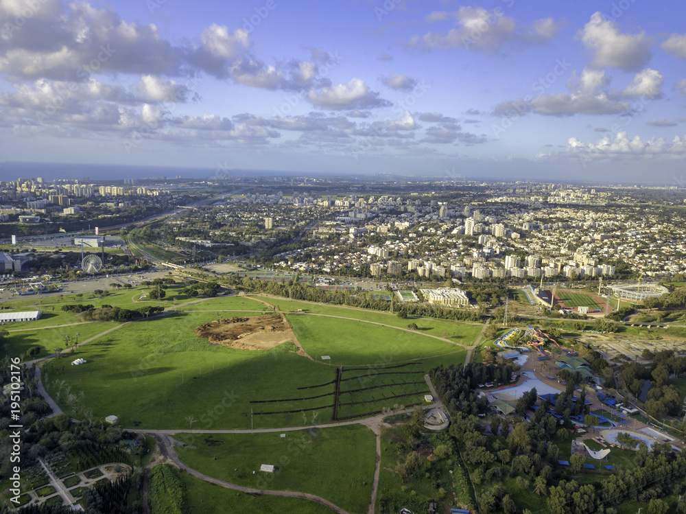 Tel Aviv  Cityscape  HaYarkon Park