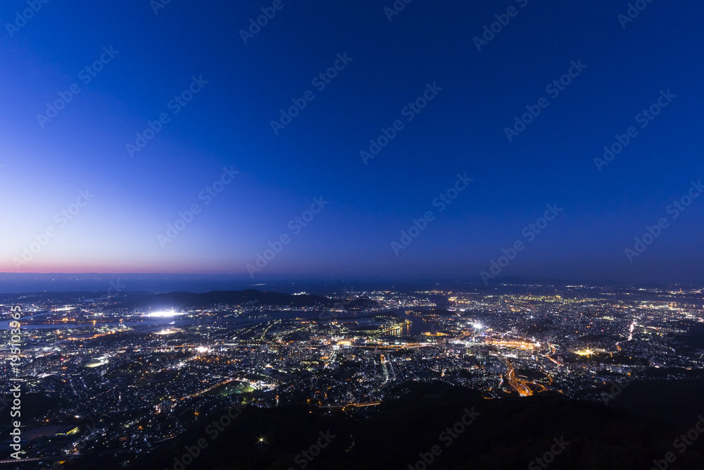 皿倉山からの夜景