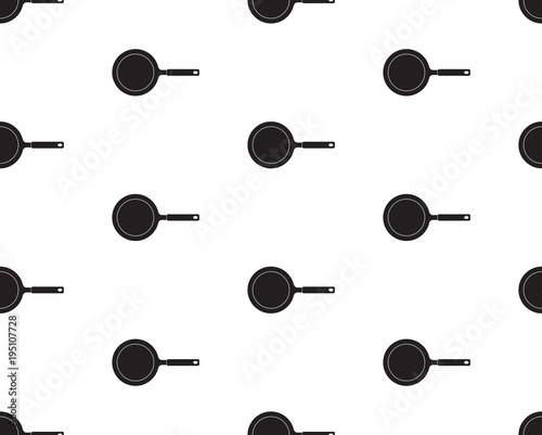 Frying Pan icon Vector Illu...