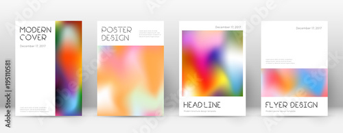Flyer layout. Minimal extra template for Brochure, Annual Report, Magazine, Poster, Corporate Presentation, Portfolio, Flyer. Appealing colorful cover page.