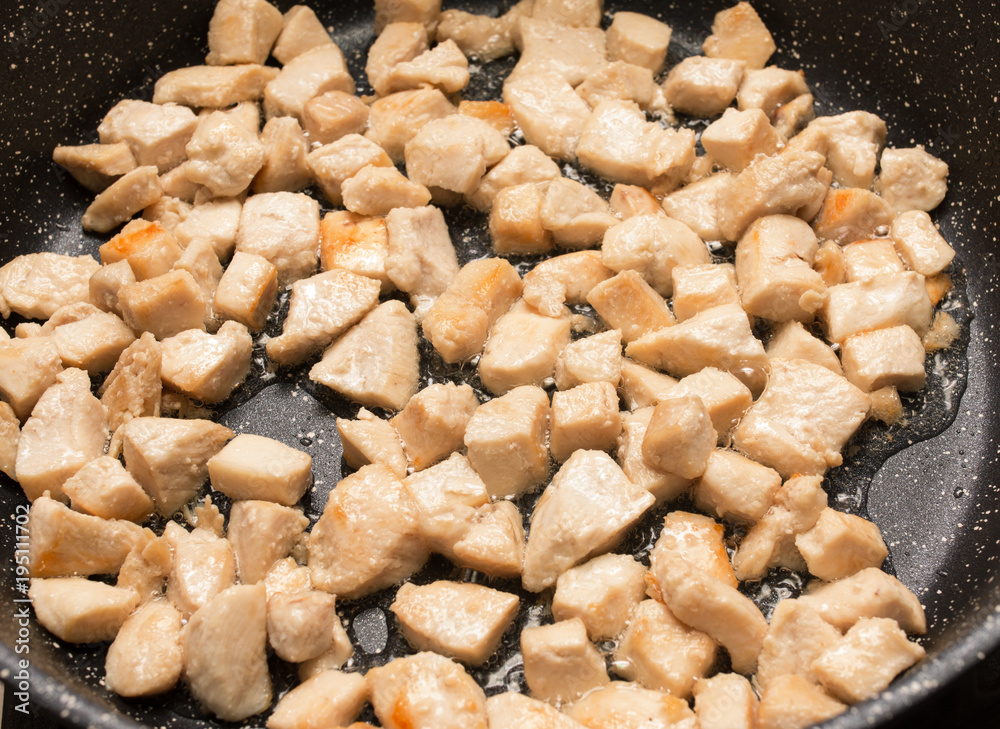 chicken breast fried in chicken breast fried in