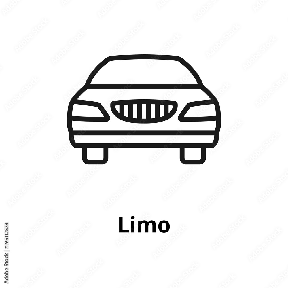 Limo Line Icon