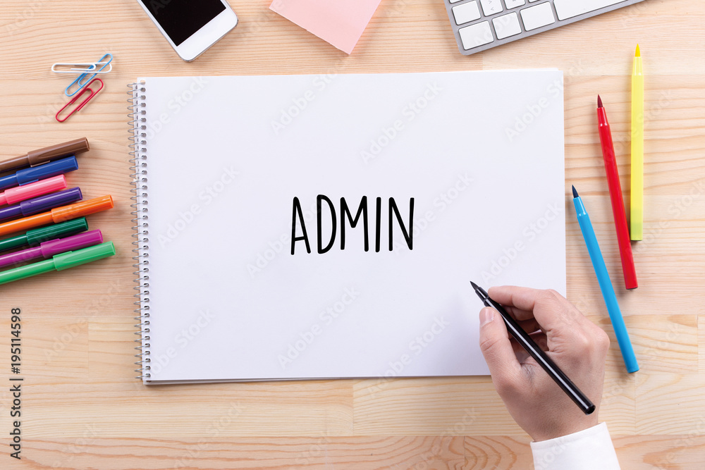 Admin Concept Admin Concept