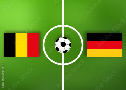 Deutschland VS Belgien - Fußball