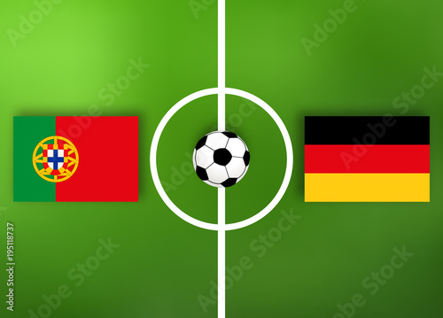 Deutschland VS Portugal - Fußball