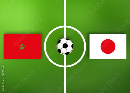 Marokko VS Japan - Fußball