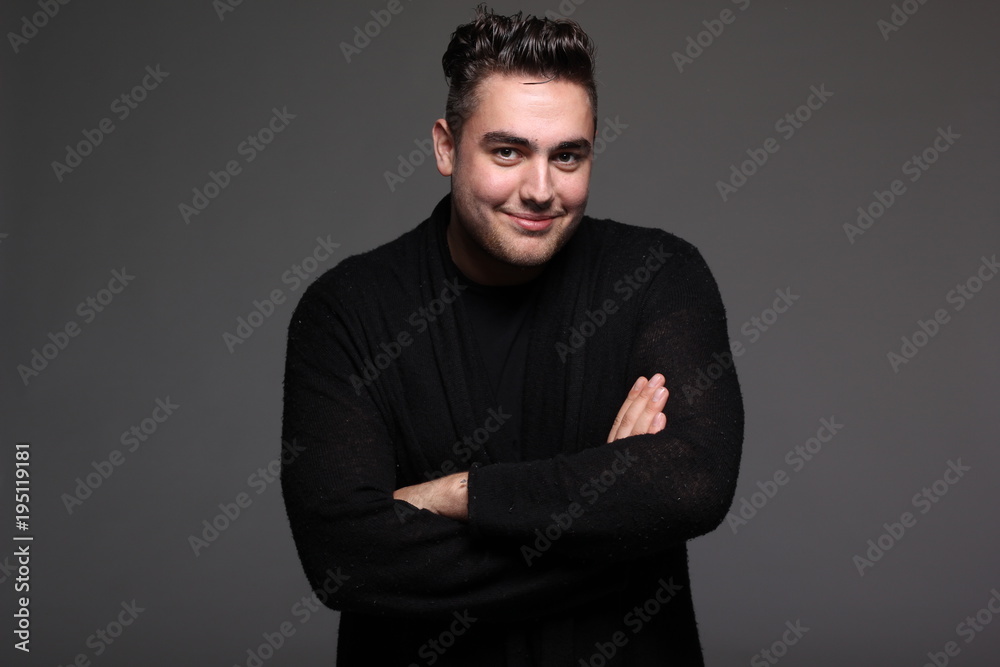 Caucasian man Caucasian man