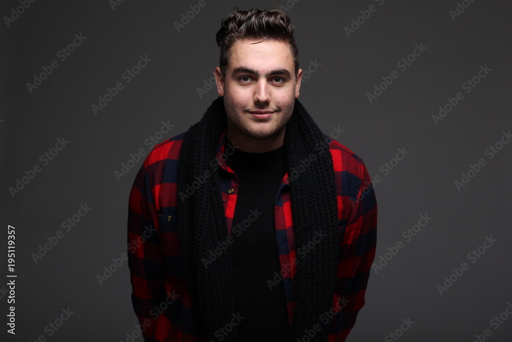 Obraz premium Caucasian man