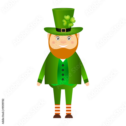 Funny leprechaun for St. Patrick Day