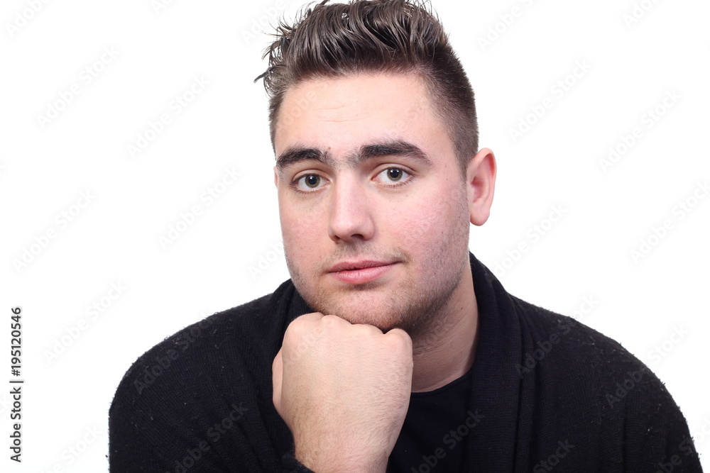 Caucasian man Caucasian man