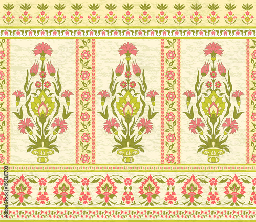 Decorative floral pattern