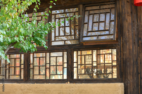 The ancient Chinese rural houses