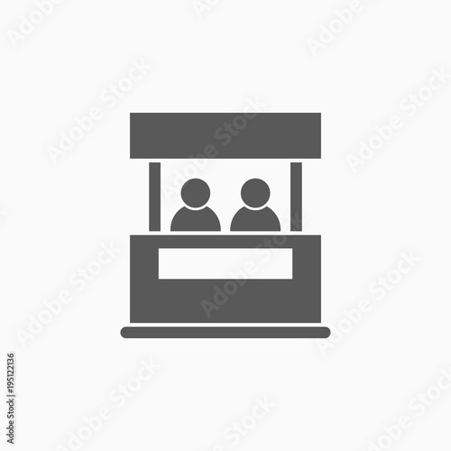promo stand icon