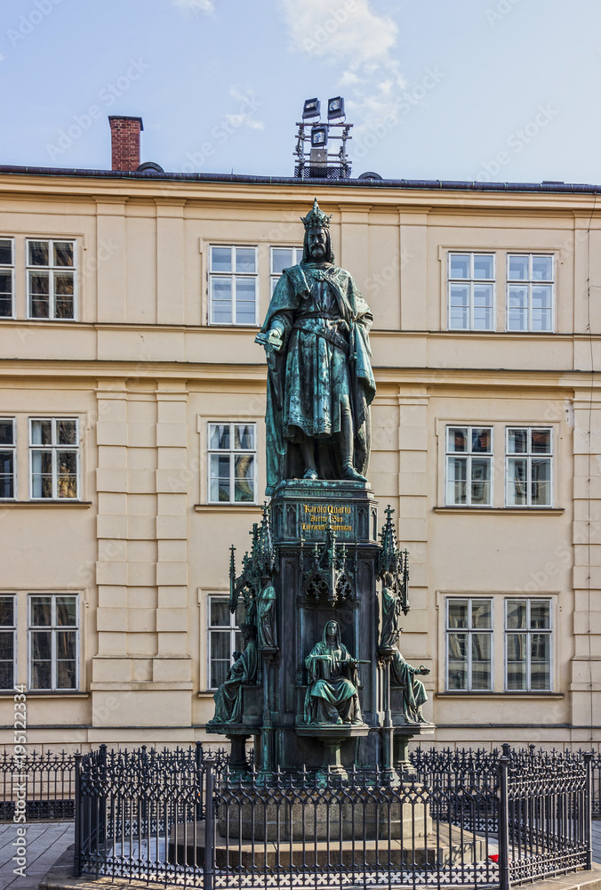 Fototapeta premium Prague city Royal monument, Czech Republic