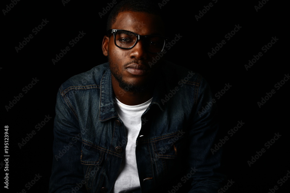 Fototapeta premium Black man