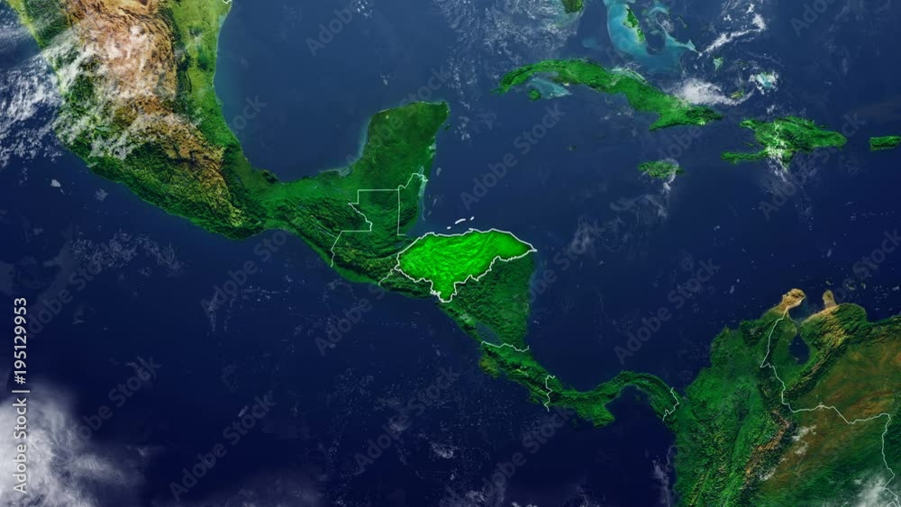 HONDURAS MAP