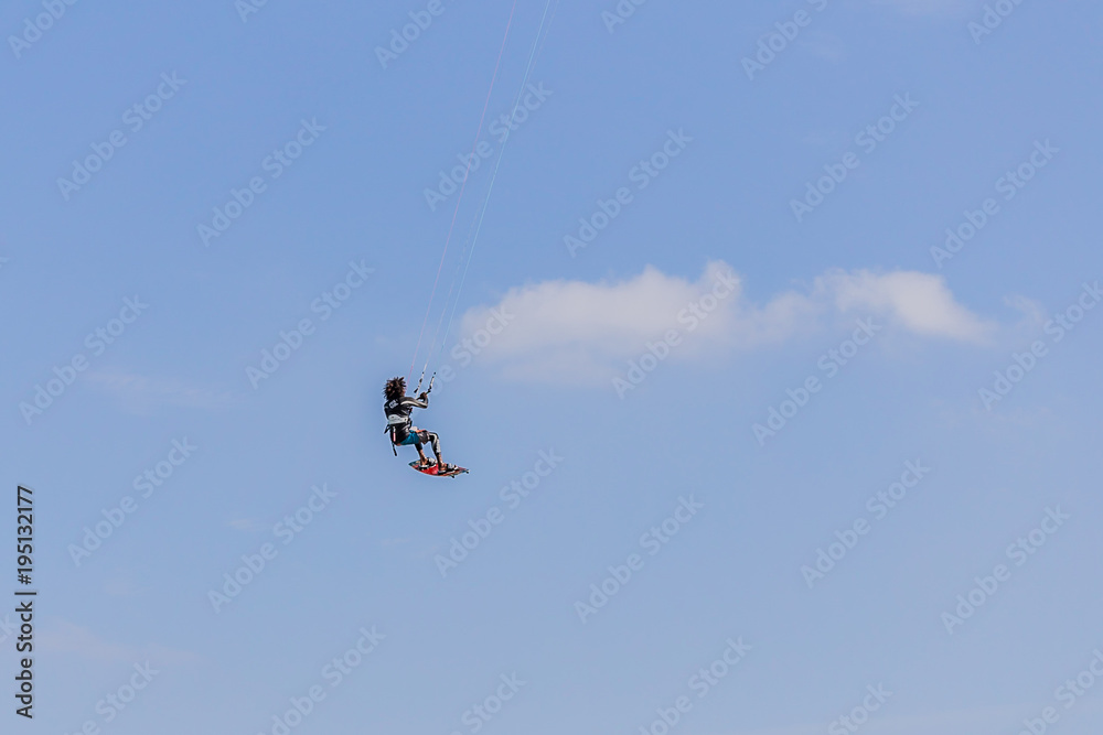 kiteboarder kiteboarder