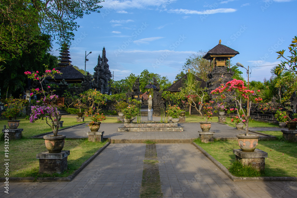 Buddhist temple on Bali, Indonesia. Bali Pura