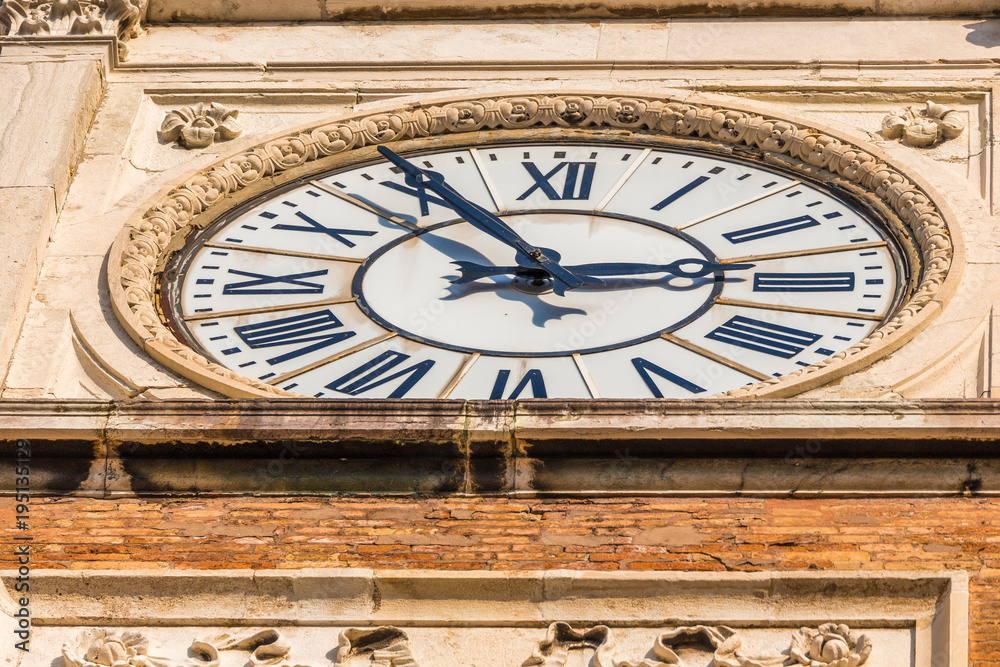 details of clock tower