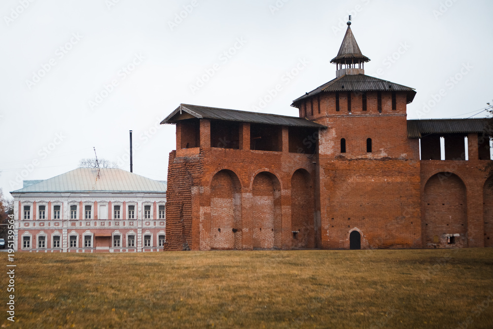 Kolomna Kremlin, a very large fortress