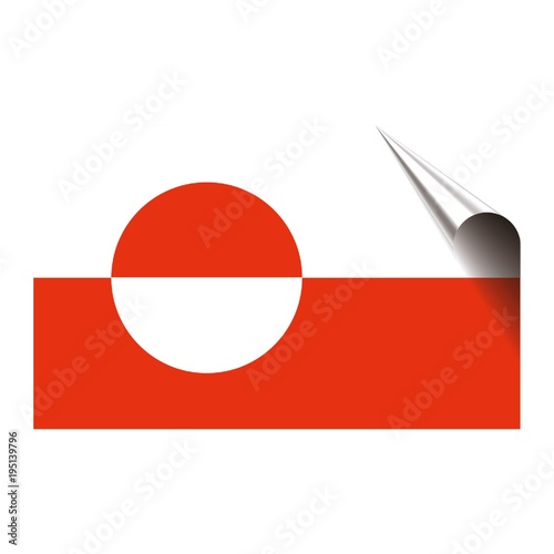 flag, state, national and flag of greenland icon