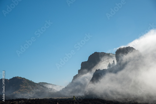 Mist over Teide