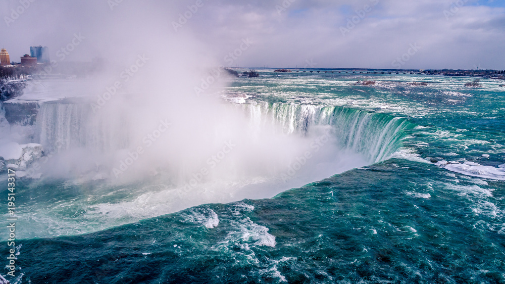 Fototapeta premium Zimowa Niagara