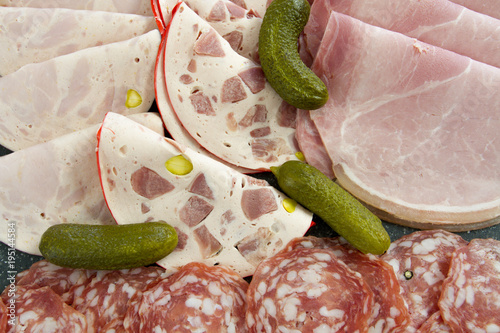 plateau de charcuterie photo