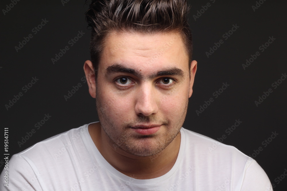 Caucasian man Caucasian man