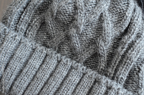 Knitted cap pattern