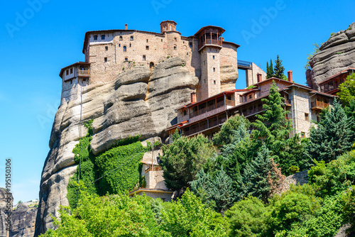 Photos The Holy Monastery of Roussanou at the complex of Meteora monasteries in Greece