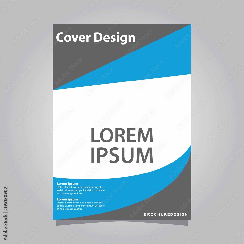 Cover design annual report, vector flyer template design for business brochure
Cover design annual report, vector flyer template design for business brochure