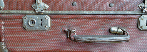 Old vintage suitcase
