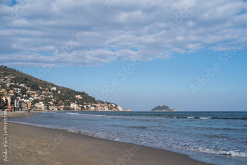 Italian Riviera. Seafront at the resort of Alassio © Dmytro Surkov
