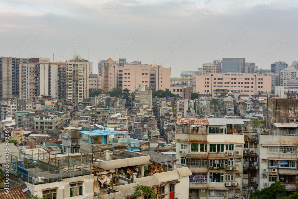Fototapeta premium Old Town of Macau, China