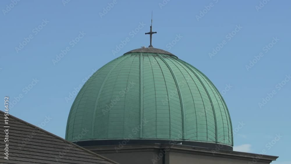 Close up of a church dome Close up of a church dome
