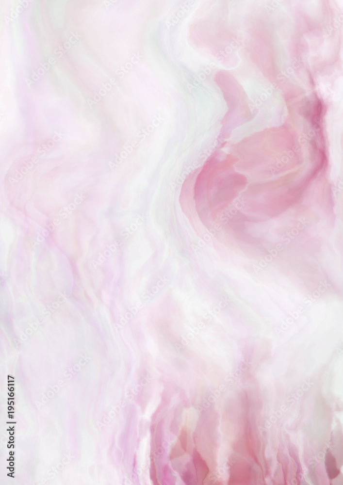 Vertical blank pink brush art paper background
