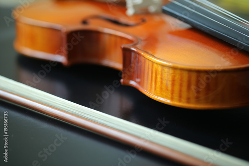 Close-up of Violin