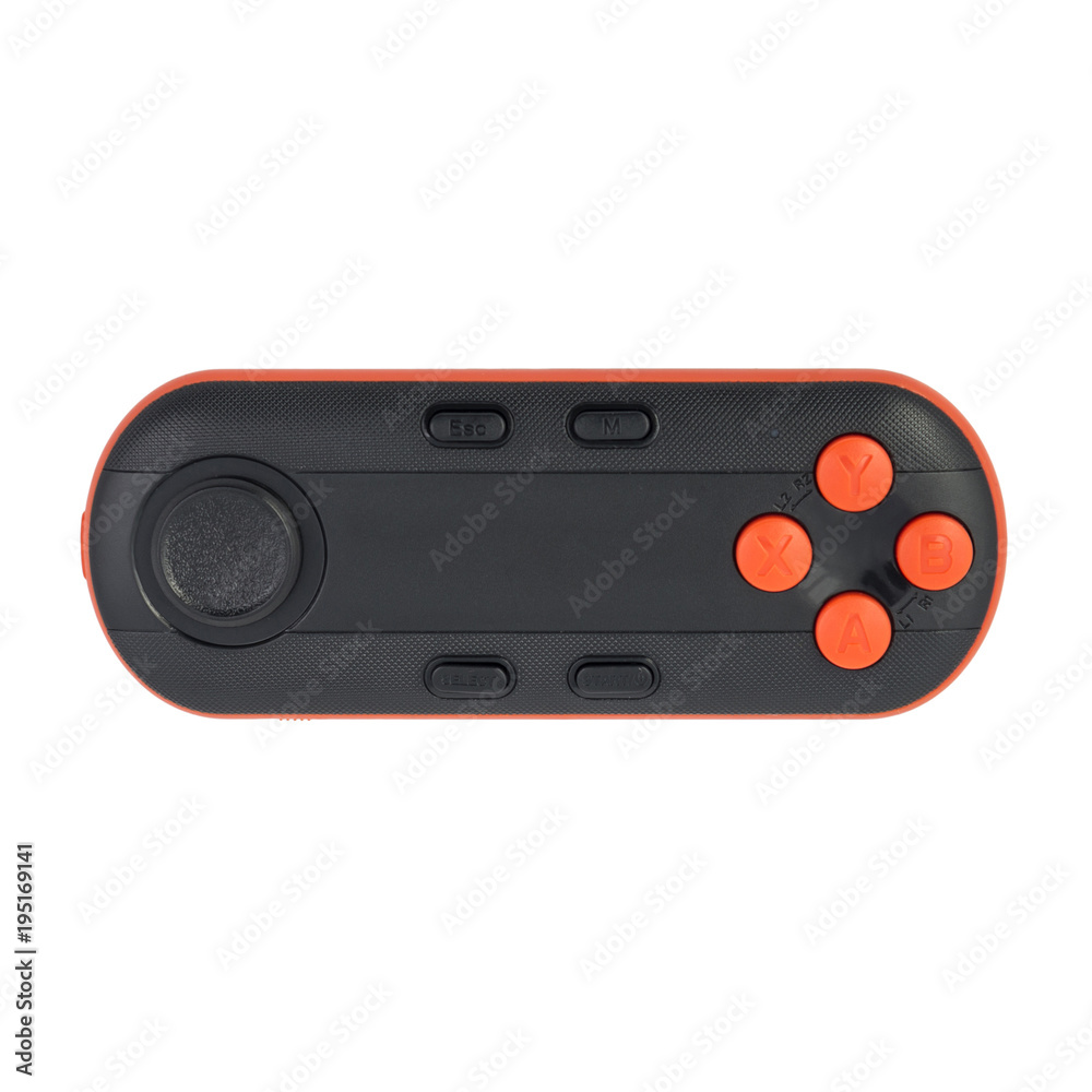 Wireless gamepad isolated on white Wireless gamepad isolated on white