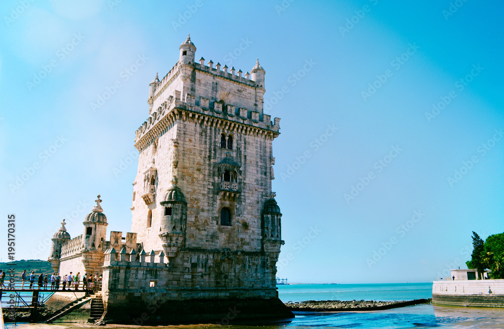 Belem tower in Lisbon, Portugal.