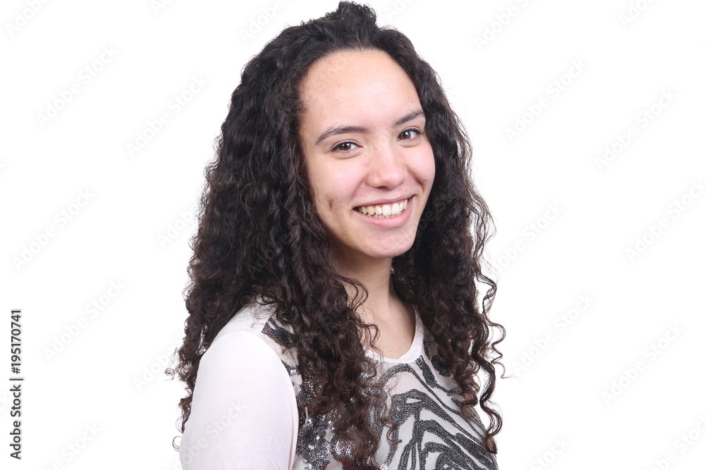 Mixed race woman Mixed race woman
