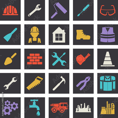 construction tools icon