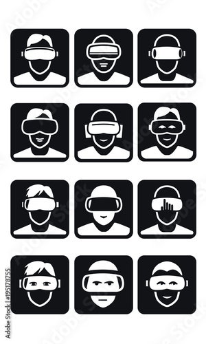 virtual reality-Brille