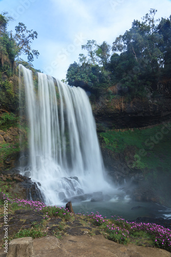 Dambri waterfall - in Lam Dong Vietnam