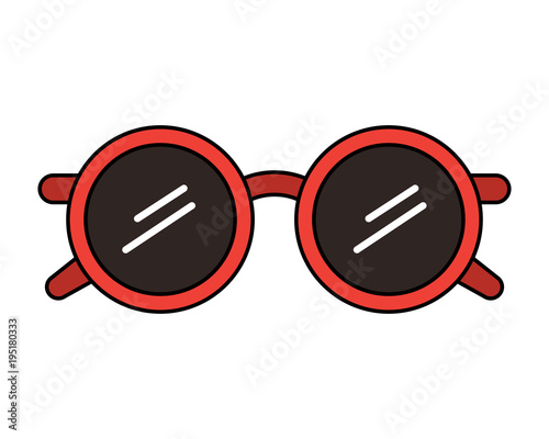 round glasses fashion accessory trendy