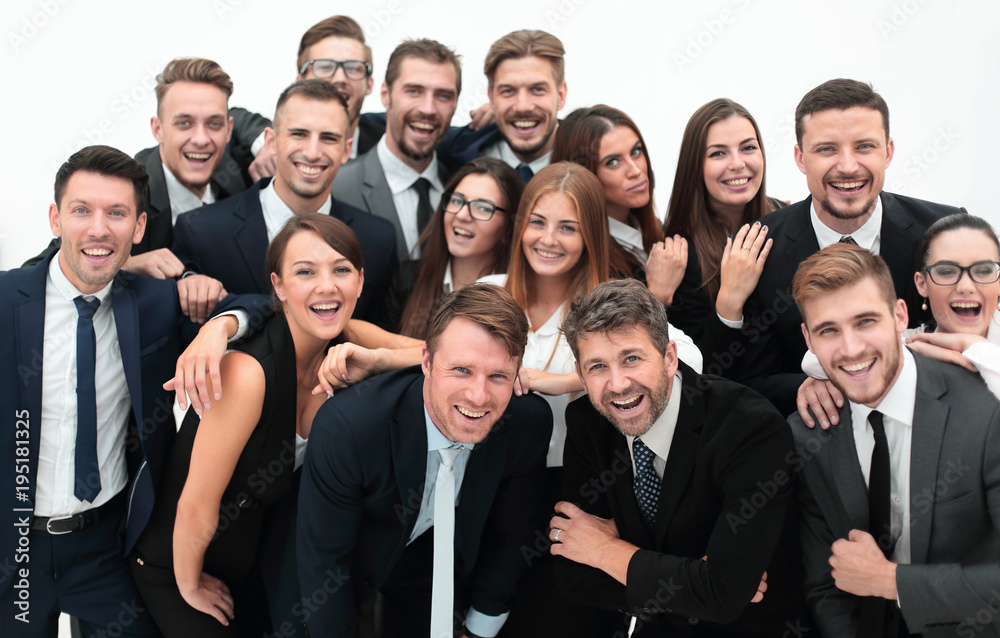 portrait of successful business team portrait of successful business team