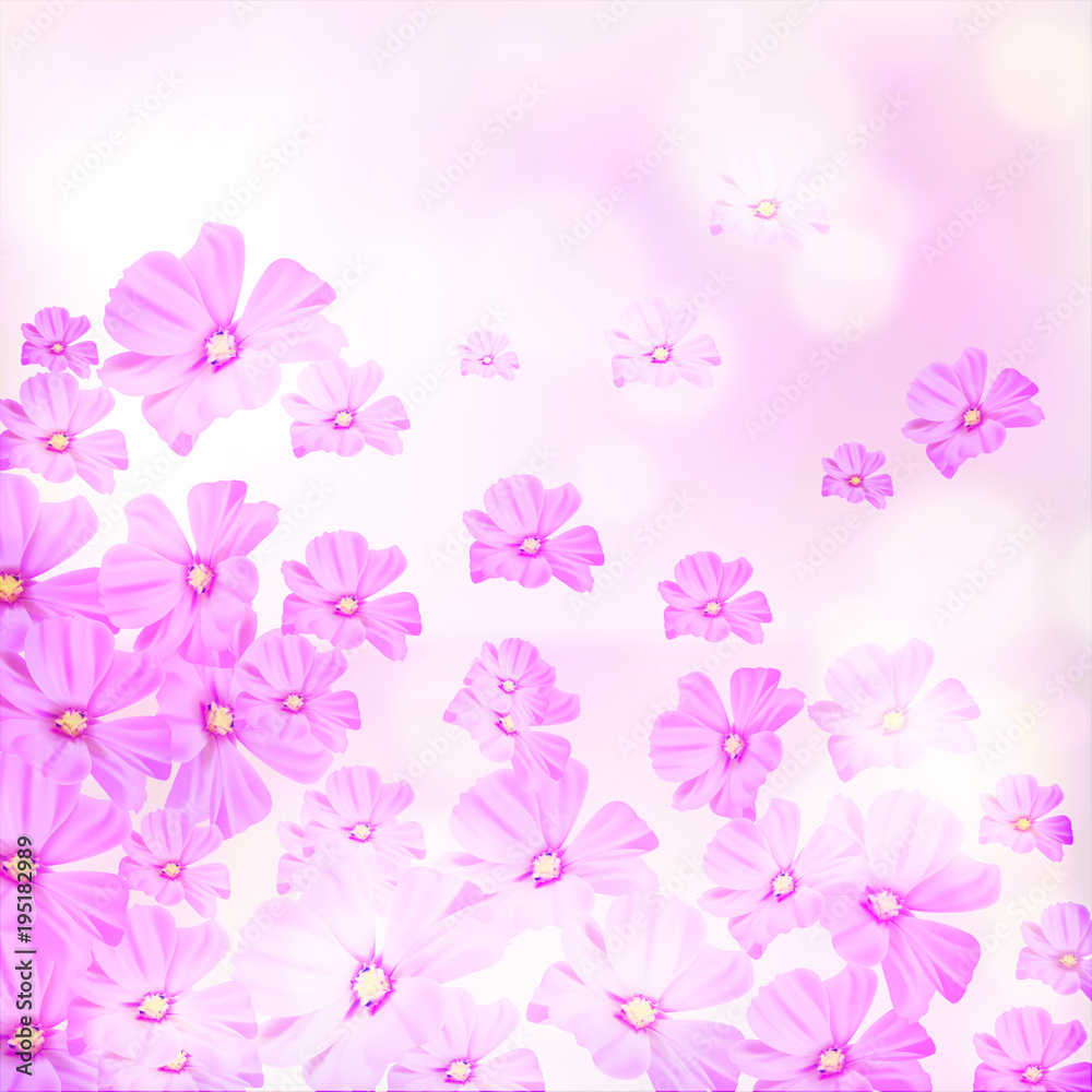 Pink Flower illustration