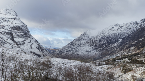 wintery highland pass  © jonny