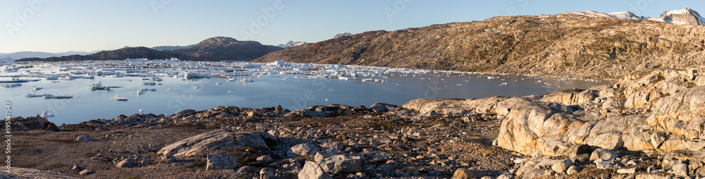 Grönlands Wildnis - Panoramaaufnahme
